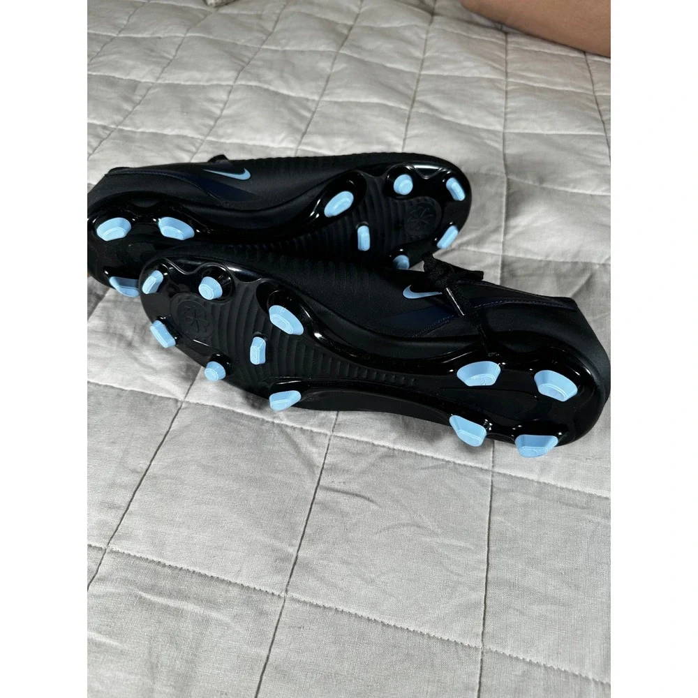 Nike Phantom GX II Club Soccer Cleats Mens 10.5 Black NEW HM8933-003 FG MG Boots - Picture 5 of 7
